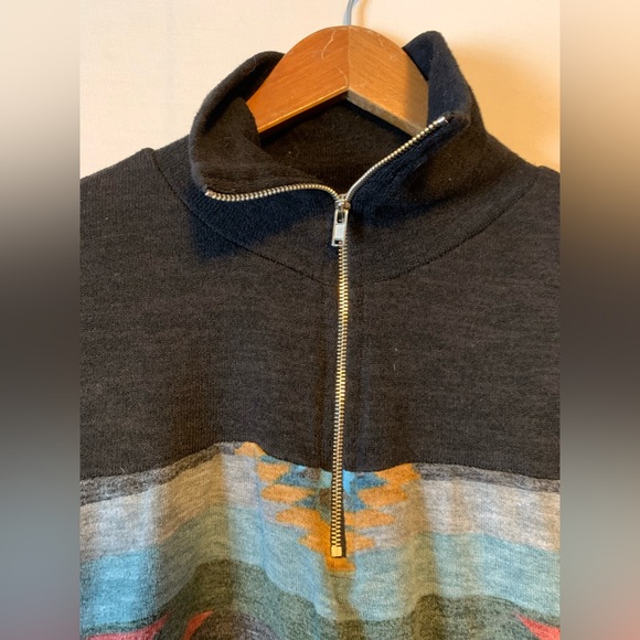 Aztec Design Polyester Sweater - Picture 3 of 5